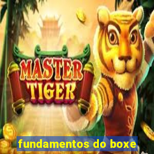 fundamentos do boxe